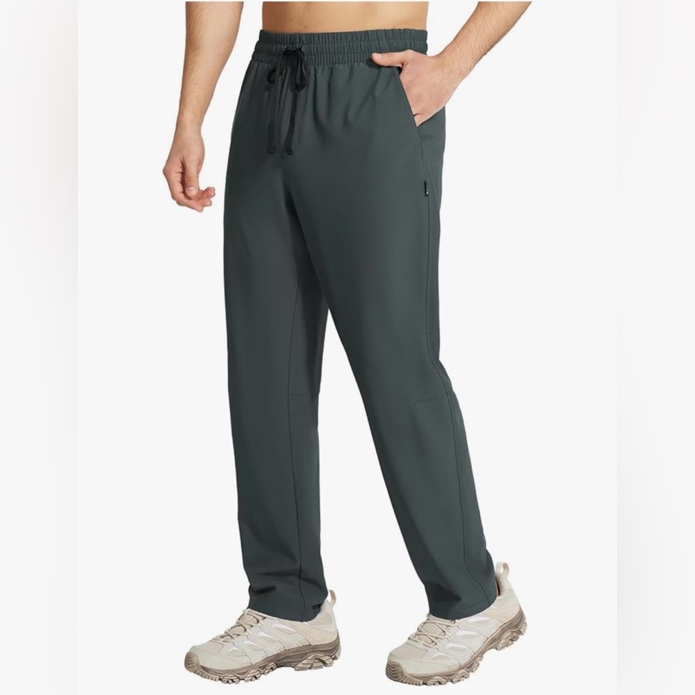 NWT baleaf Men's Quick Dry Lightweight Elastic Waist Hiking Pants - Size: XXL